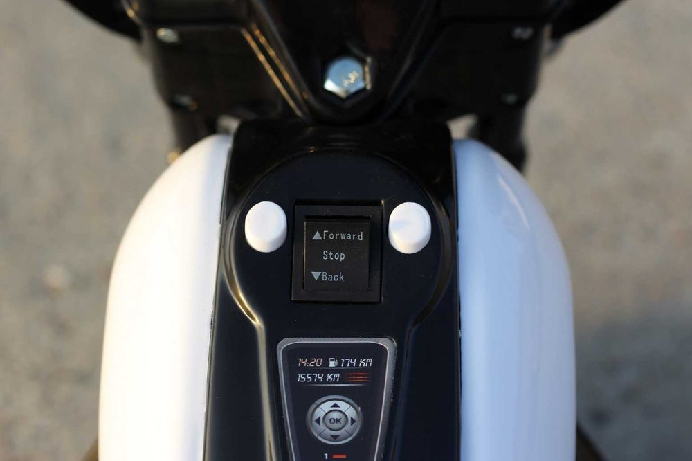 Mini Motocicleta electrica de politie BJT568 35W 6V cu 3 roti #Police