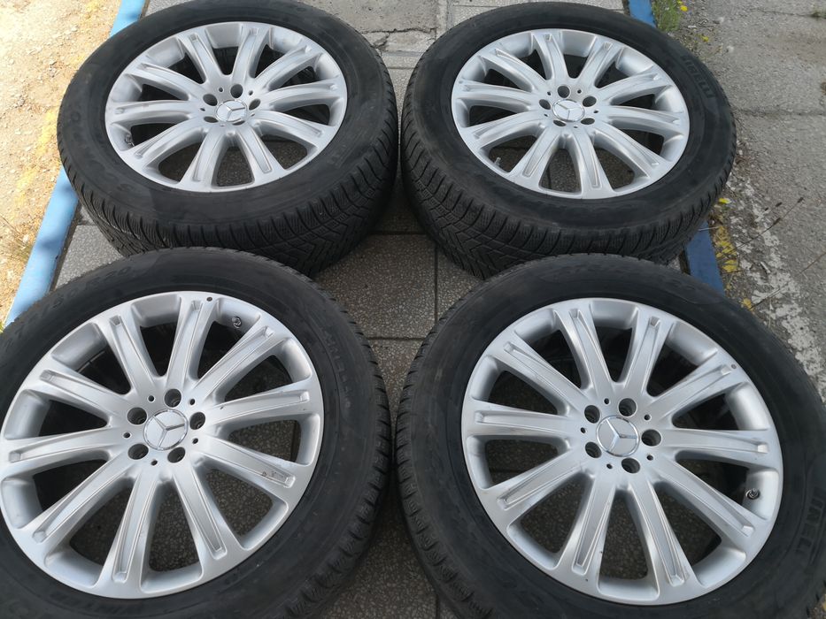 5х112 мерцедес Mercedes 5x112 20 цола джанти оригинални с датчици