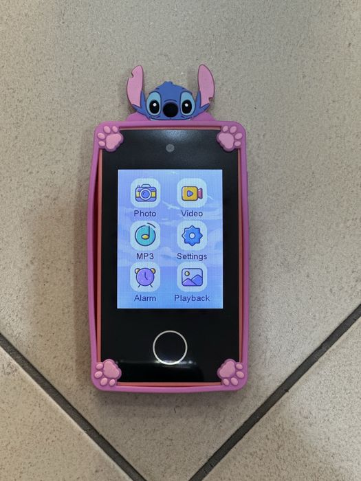 Детски Смартфон с Камера Stitch – с Игри, Камера и Смарт Функции