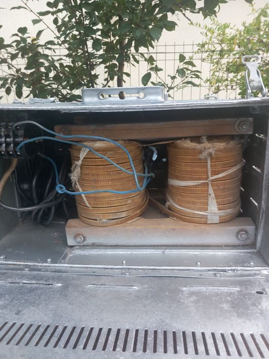 Aparat de sudura industrial bobinaj pe bara cupru primar și secundar