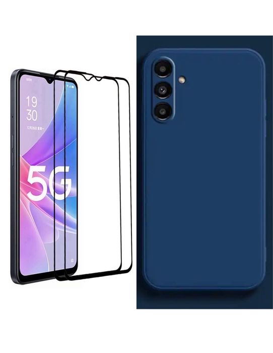 Samsung A15/A16/A25/A35/A55 Husa Interior Fin + Folie Sticla/Silicon