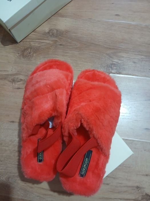 Papuci blană damă