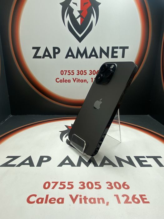 ZAP AMANET VITAN - iPhone 14 Pro Max - 128GB - Black - Baterie 83%