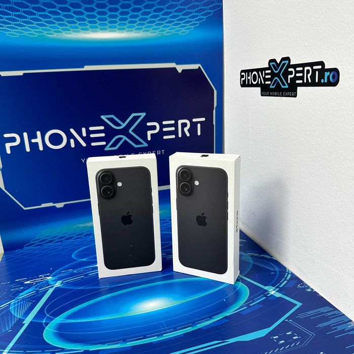 iPhone 16 128GB Black Nou Pret Promo