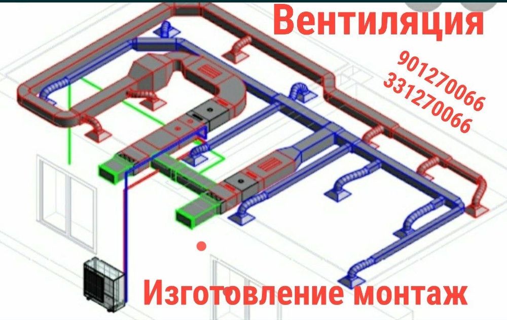 Вентиляция изготовление и монтаж   Vinteliyatsiya ishlarini qilamiz
