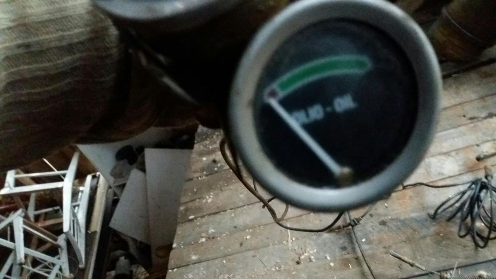 Manometru presiune ulei si ceasuri temperatura apa