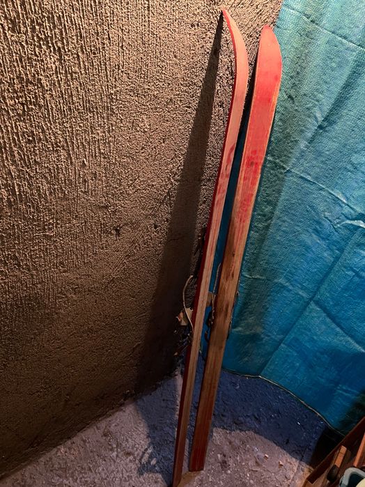 Ретро ски Пирин за украса