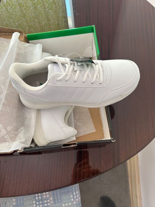 Обувки SR Safety  antisliр черни и бели ресторант кухня номер 43