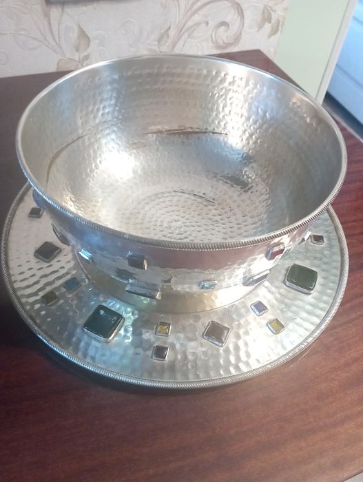 Набор для фруктов(фруктовница с блюдом)