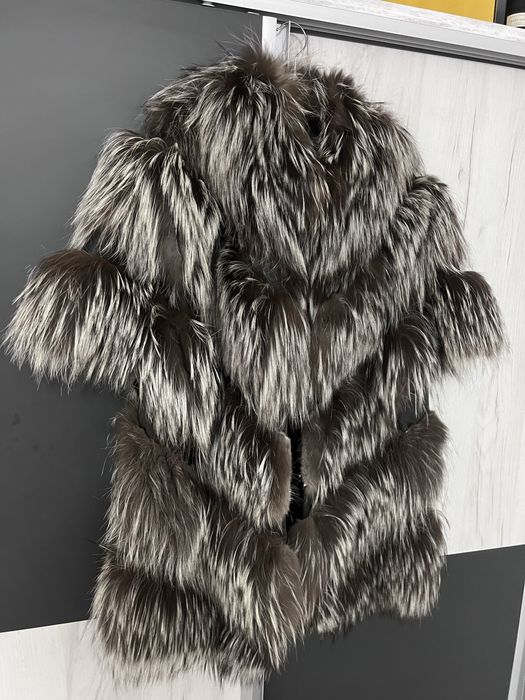 Палто естествен косъм