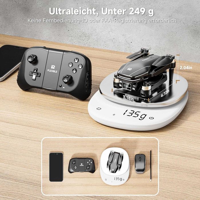 Drona 2 acumulatoare cu camera si aplicatie