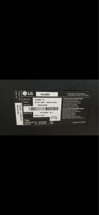Продается телевизор Smart TV LG 43
