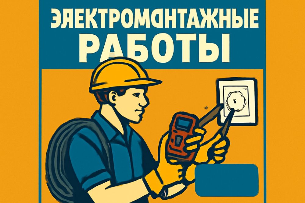 Электромонтажные работы