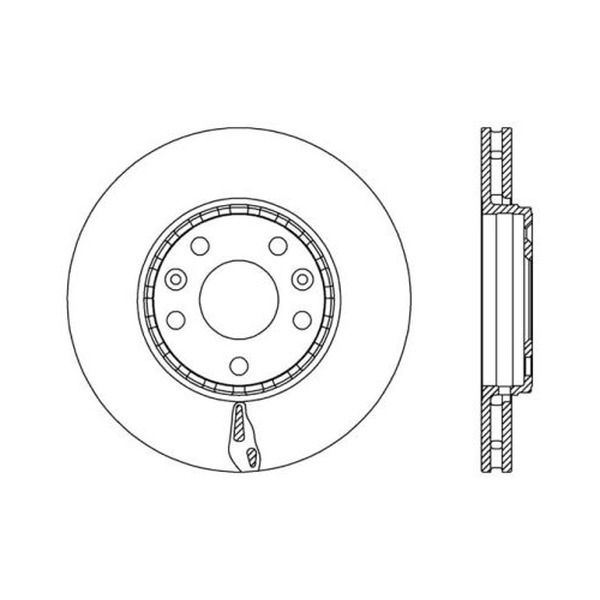 Set disc frana Renault Fluence (L3), Scenic (JZ) 2009-2016, Laguna 3 (T) 2007-2015, Latitude (L70) 2010-2015, Megane 3 (Z) 2008-2016, 295,5x26mm, montare: punte fata, ventilat, cu saiba de amortizare; cu suruburi, OE 402060002R, SRLine