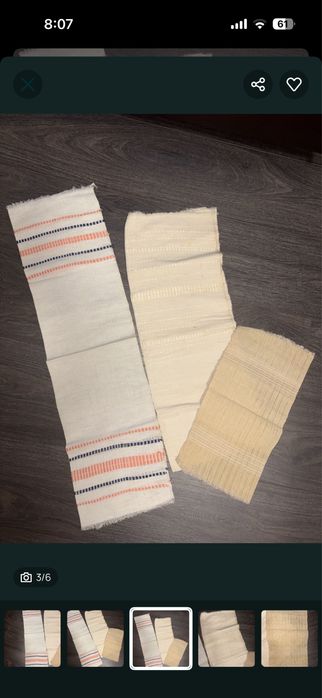 Три нови кенарени кърпи