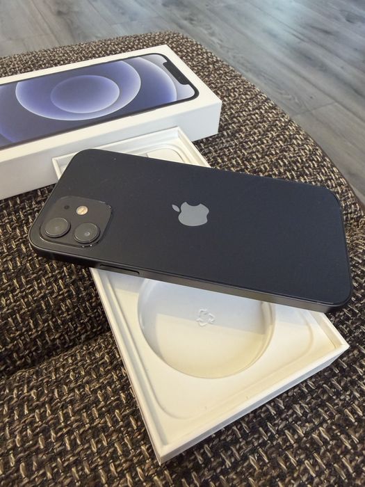 iPhone 12 Black 64Gb Baterie 87% impecabil
