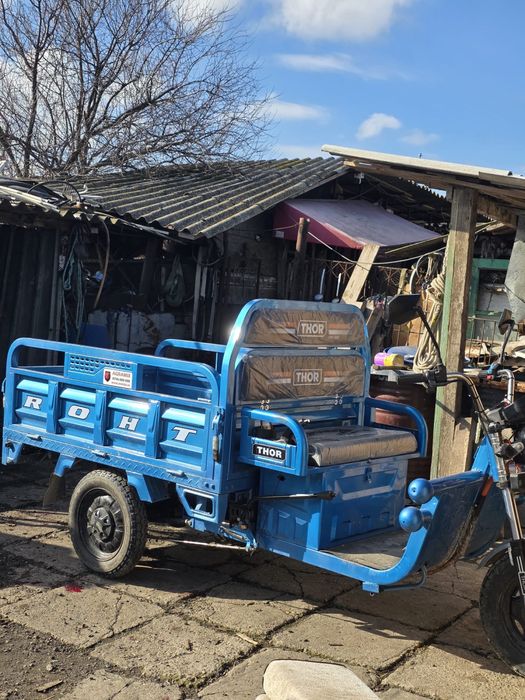 Triciclu electric Thor CITY ECO2 1000W 60V20Ah FARA PERMIS 25km/h