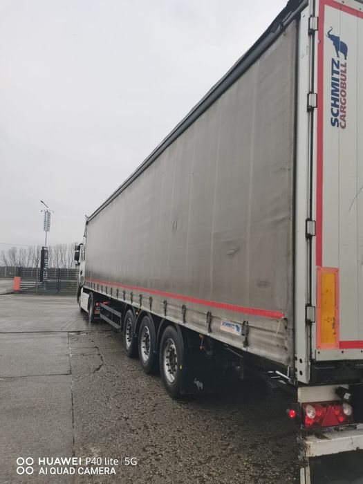 De vanzare Daf XF 480 cu remorca Schmitz