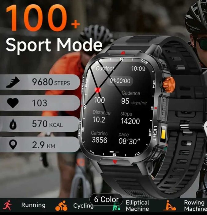 1100mah Смарт часовник/ Smart wath 2026