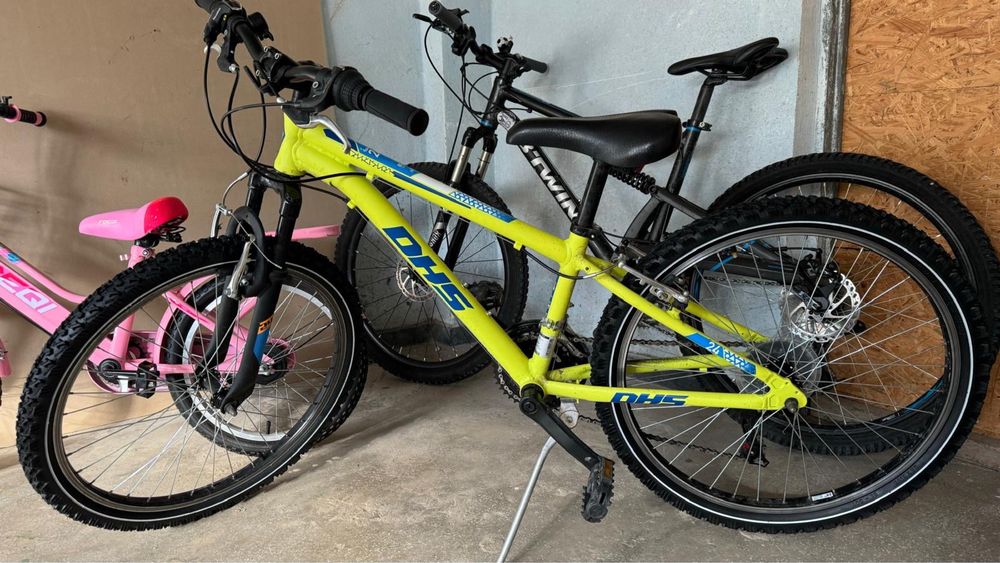 Vand bicicleta dhs 24 inch verde