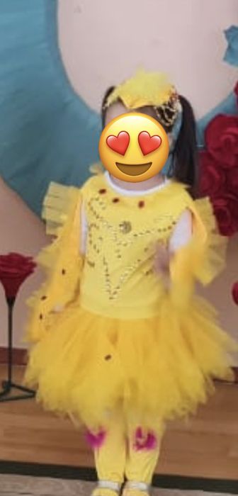 Костюм цыпленка на девочку