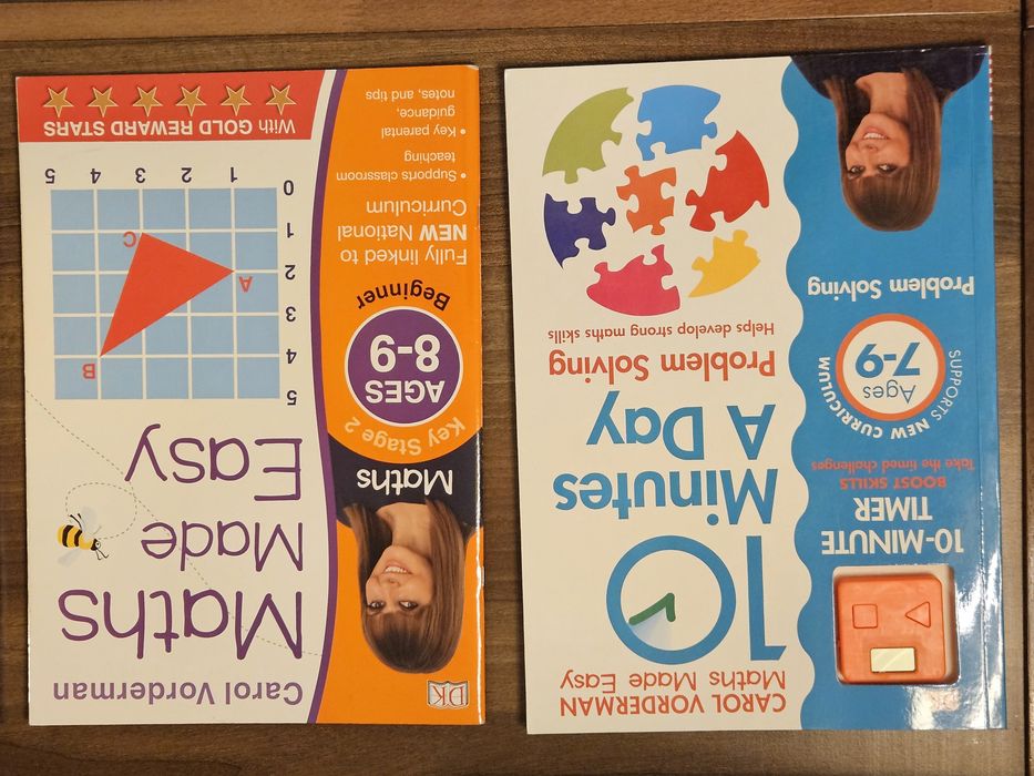 Set carti matematica, 7-9 ani, noi