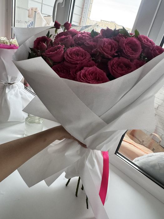 Цветы кустовые 10к