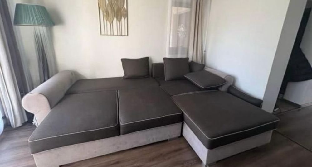Canapea tip L extensibila
