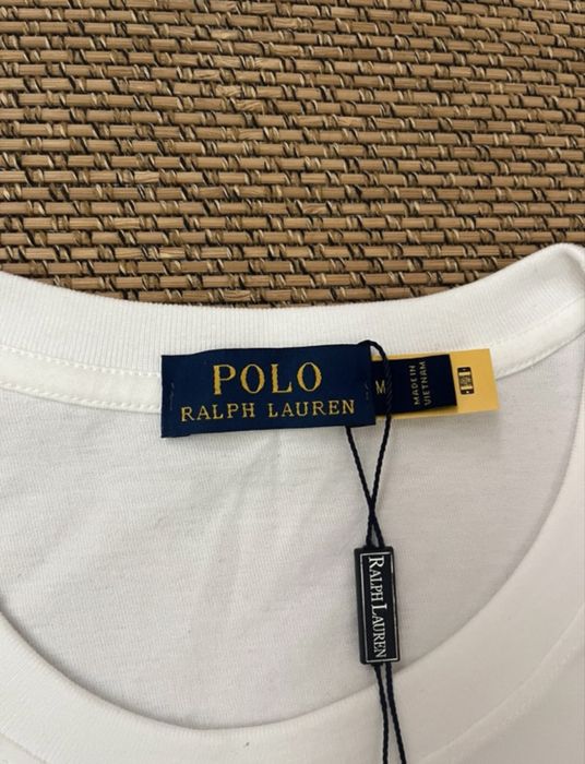 Tricou Polo Ralph Lauren Alb Nou