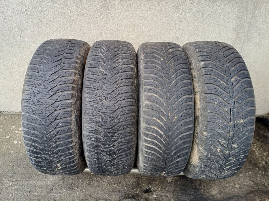 Set jante VW (5×112) cu anvelope iarna  R 15