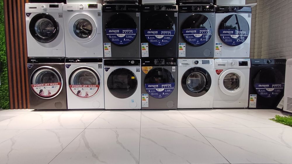 Kir yuvish mashinasi kir moshina Стиральные машины  оптом склад