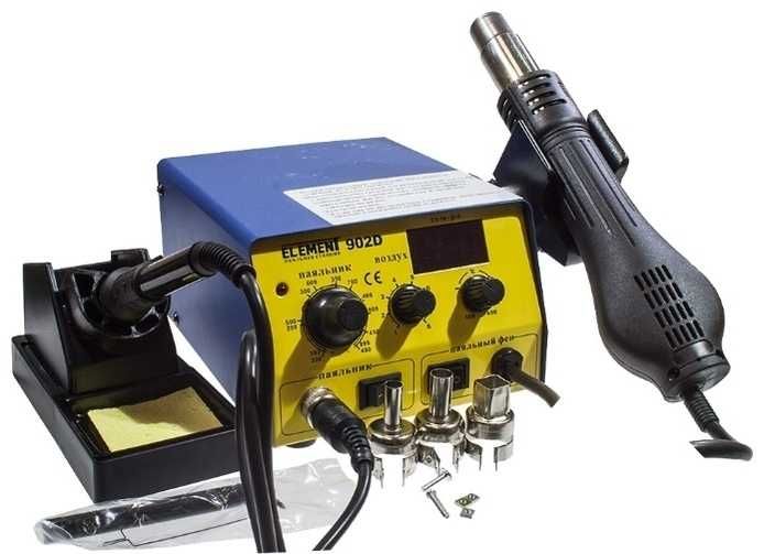 Паяльная станция ELEMENT 902D с цифровой индикацией(Новая)