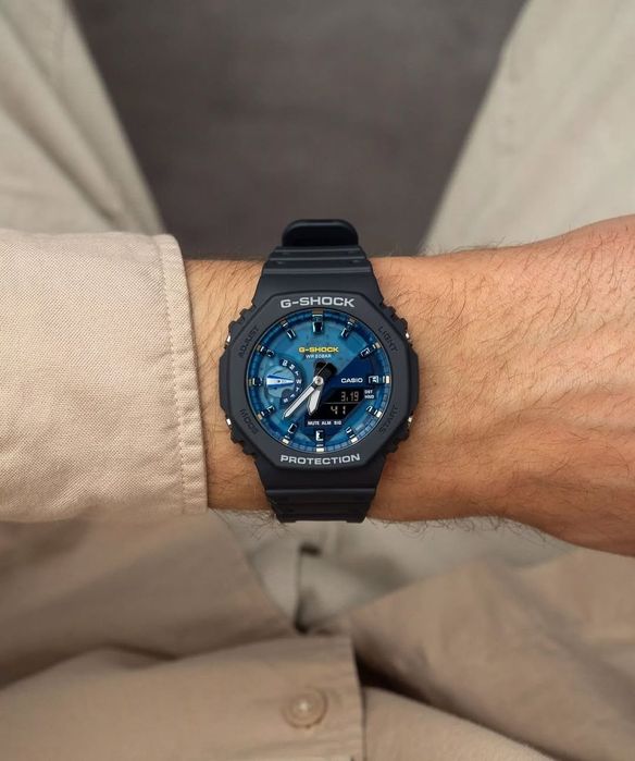 Часы Casio G-Shock GA-2100 / GA-2100AS - Оригинал, 200м, Противоударны