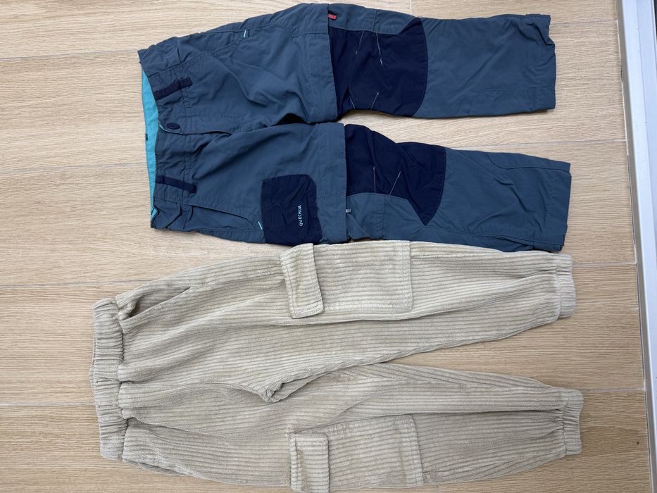 Pantaloni 3-4 ani Zara si Decathlon