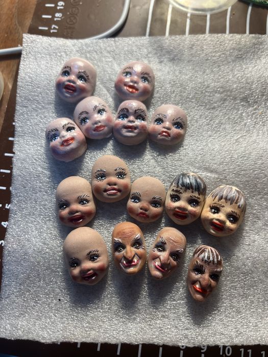 Личико для ватной игрушки