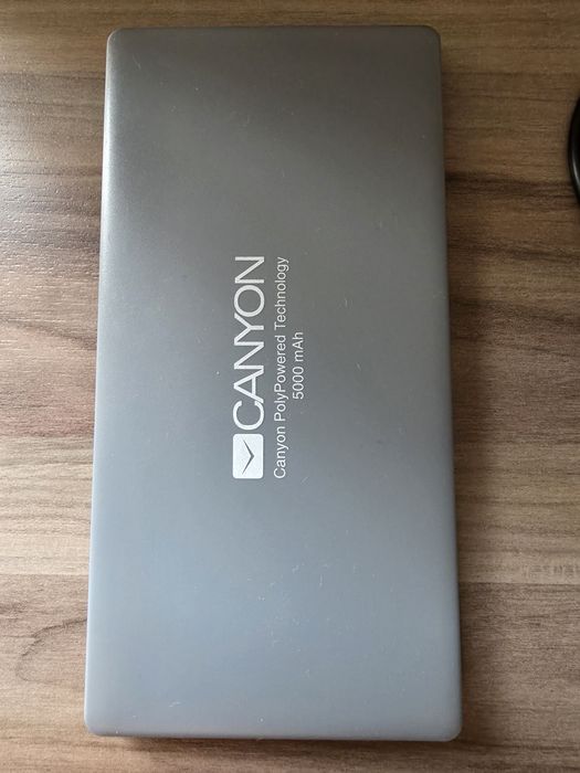 Външна батерия Canyon 5000 mAh slim