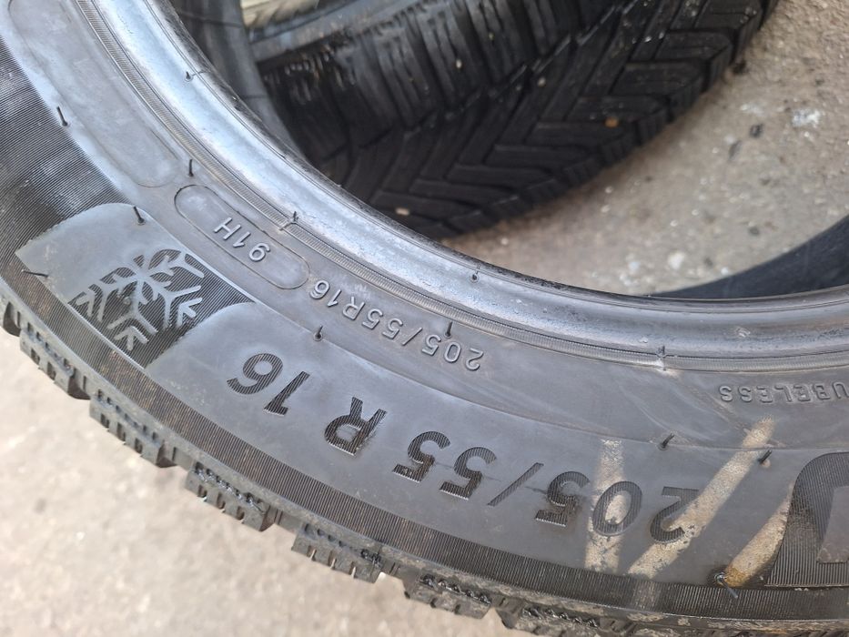 7.4 mm! 205 55 16 Michelin alpin 6