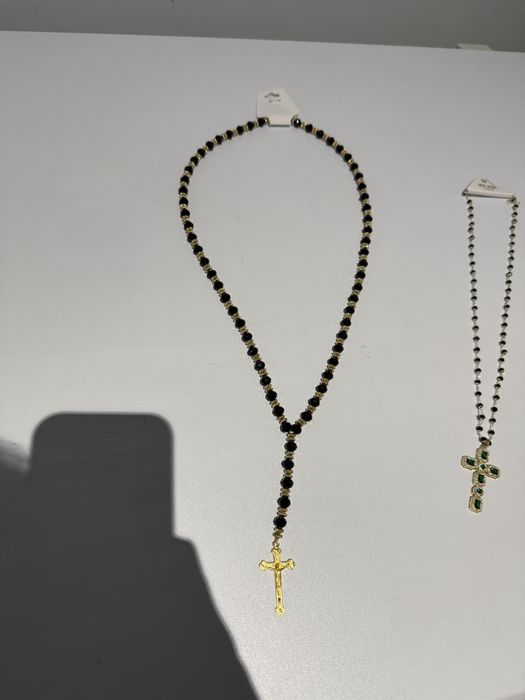 Lanturi otel inoxidabil aurii (rozariu, lant cu pandantiv )