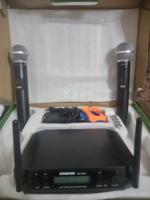 Shure glxd4 радио микрофон