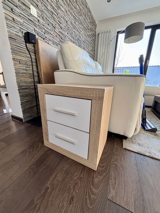 Noptiera cu 2 sertare JYSK