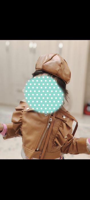 Куртка и берет в комплекте новое для девочки