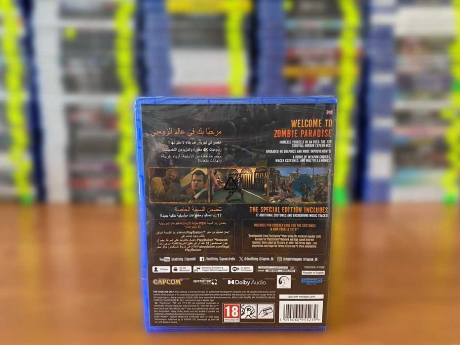 Новый Dead Rising Deluxe Remaster Special Edition PS5 Много Игр