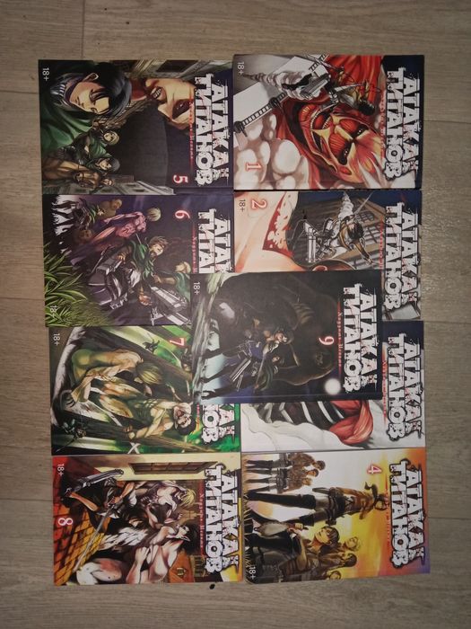 Манга атака титанов Attack on Titan