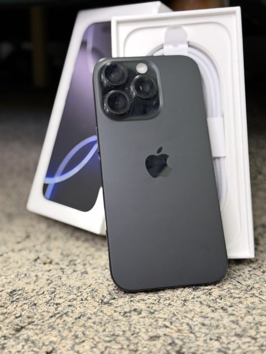 Oferta ! Iphone 16 Pro 256 gb IMPECABIL ! Baterie 100% ! Full box !