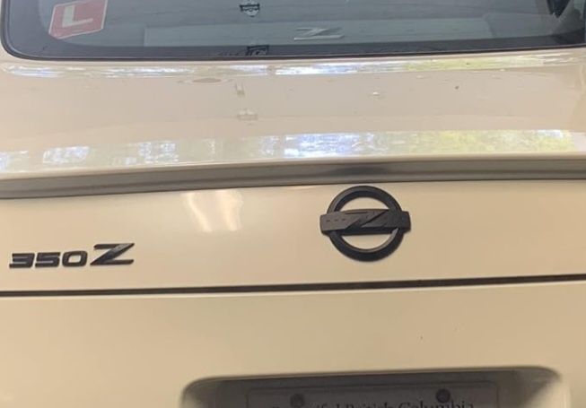 Надписи за Нисан 350Z и 370Z / Емблема Nissan 350Z и 370Z /350Z и 370Z