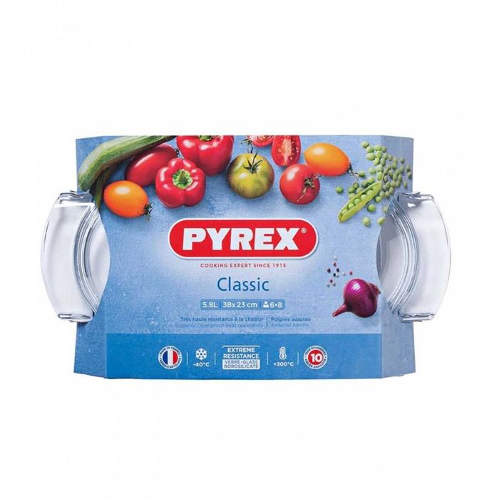 Йенска тенджера с капак Pyrex