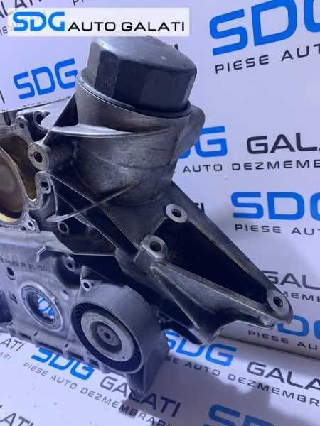 Capac Vibrochen Arbore Cotit Distributie Motor cu Suport Filtru Ulei Mercedes Vito 2.2 CDI 1997 - 2003 Cod R6460150602 [M8614]
