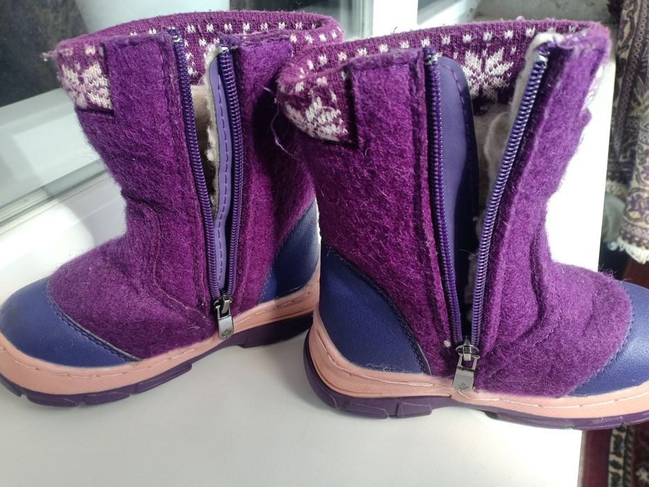 Детская зимняя обувь 25 рр