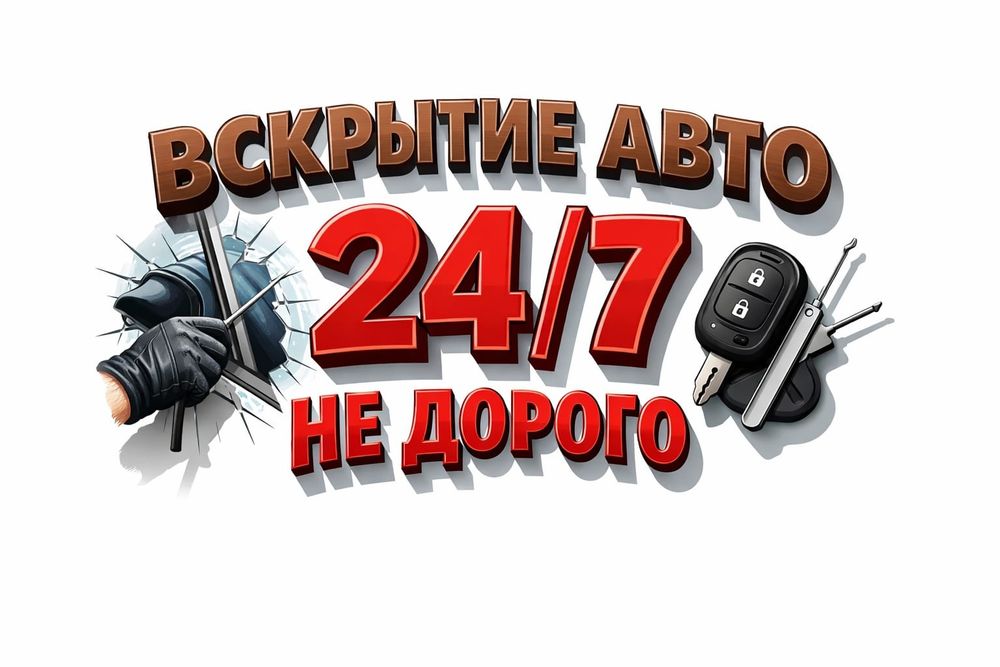 Авто медвежатник 24/7 Вскрытие авто взлом автомобиля