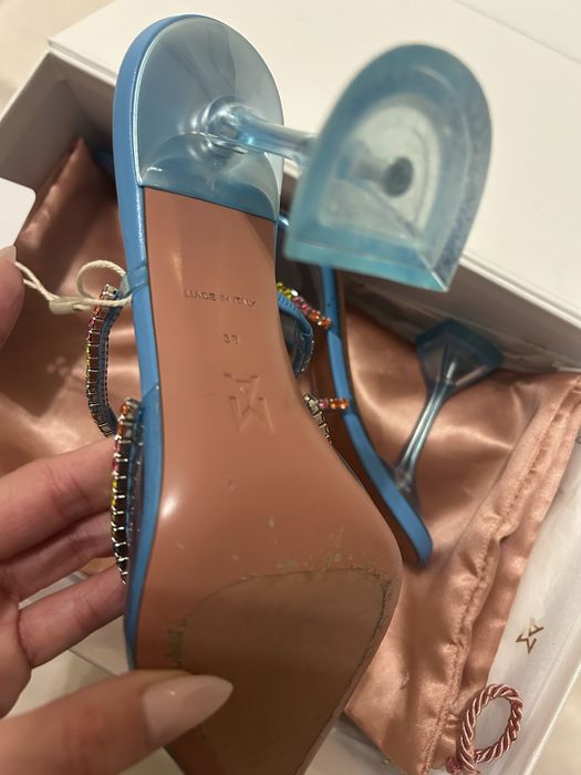 Обувки- Amina Muaddi оригинал